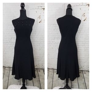 Evan-picone black dress